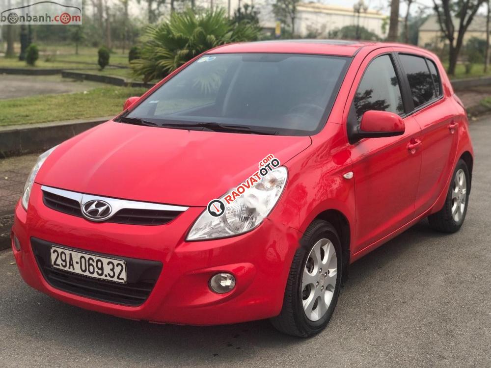 Cần bán xe Hyundai i20 AT 2010, màu đỏ, nhập khẩu-0