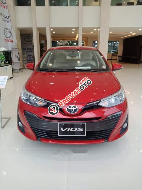 Bán ô tô Toyota Vios năm 2019, màu đỏ, giá tốt-3