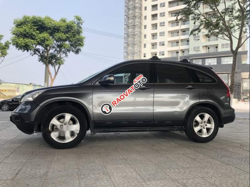 Bán Honda CR V 2.0AT sản xuất 2009, màu xám, nhập khẩu-1
