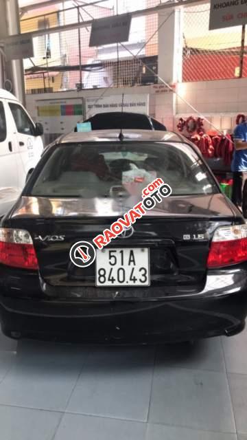 Bán Toyota Vios MT năm sản xuất 2005, màu đen, bao thợ thầy, máy zin-5