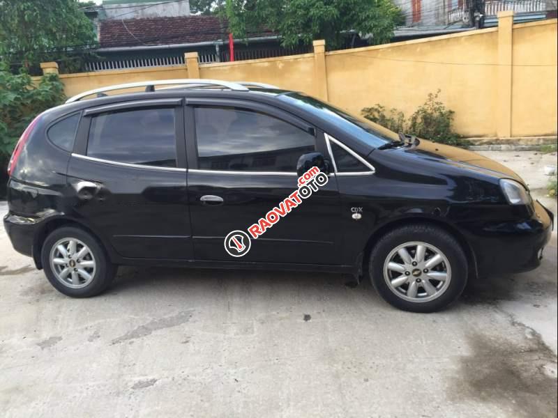 Cần bán lại xe Chevrolet Vivant CDX 2008, màu đen-4