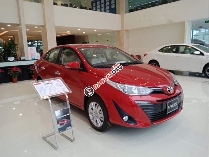 Bán ô tô Toyota Vios năm 2019, màu đỏ, giá tốt-2