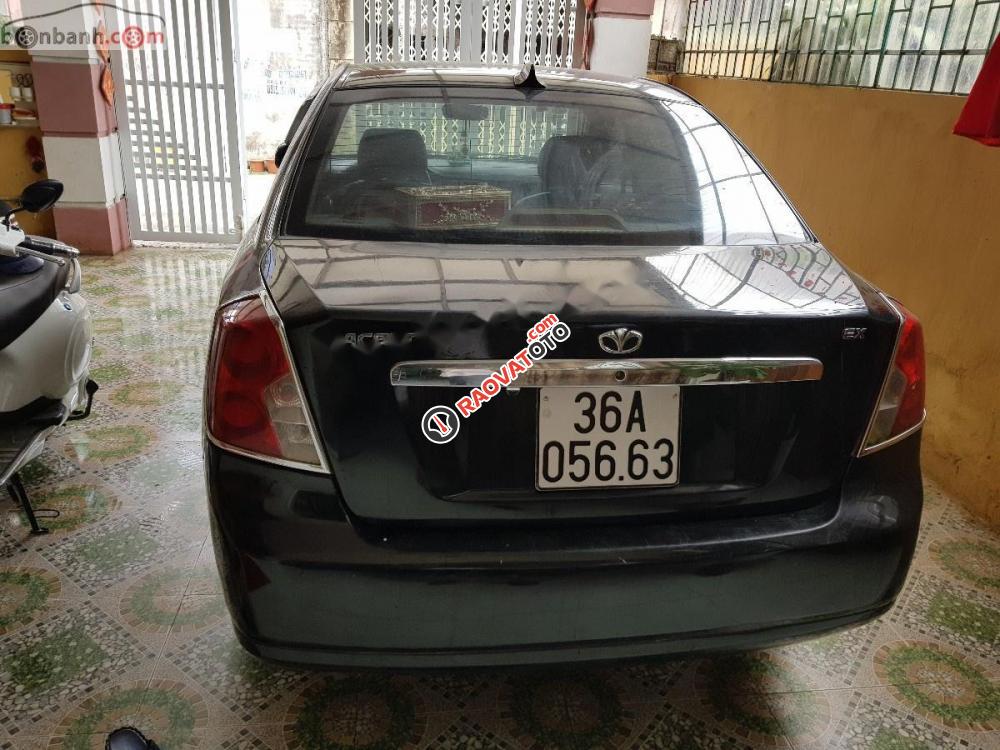 Cần bán Daewoo Lacetti Ex đời 2005, màu đen, xe gia đình sử dụng nên rất giữ xe-0