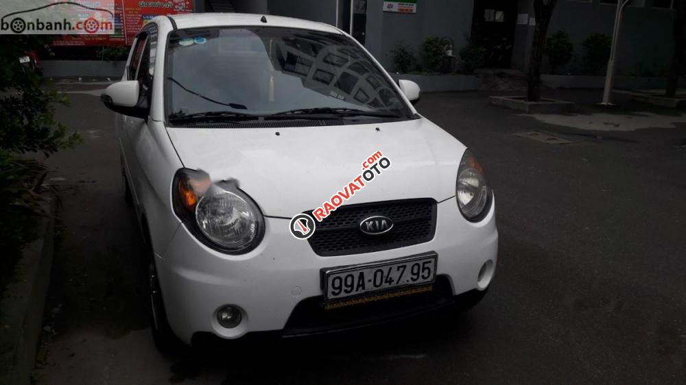 Bán Kia Morning Lx đời 2008, màu trắng, Đk lần đầu 2011 tư nhân từ đầu-0