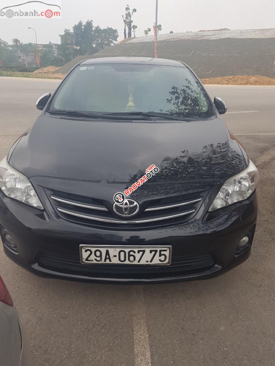 Bán xe Corolla Altis màu đen, số tự động, sx năm 2010 đăng ký 2011-4