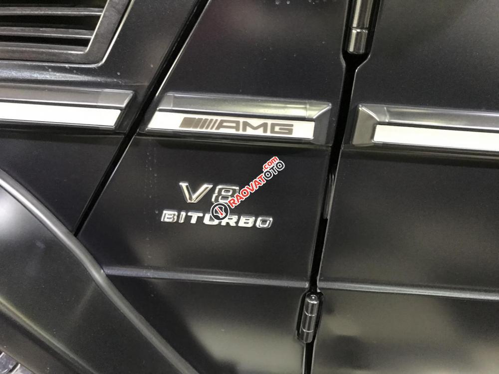 Cần bán xe Mercedes G63 năm sản xuất 2014, màu đen, nhập khẩu nguyên chiếc-8