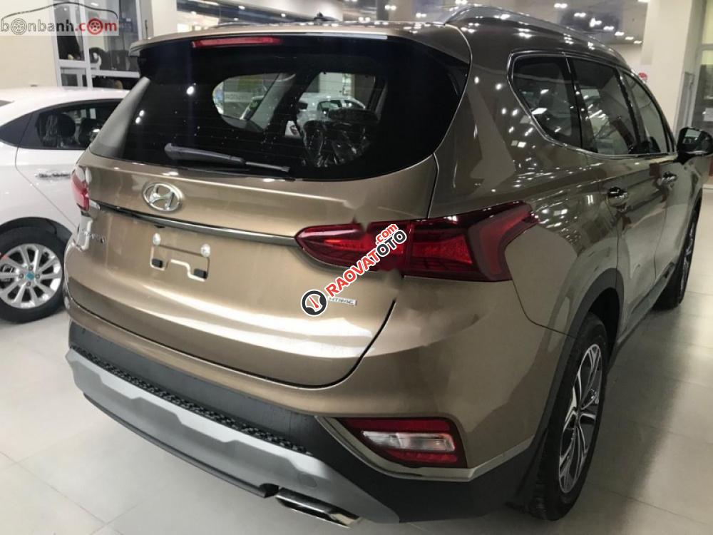 Cần bán Hyundai Santa Fe năm 2019, màu nâu -4