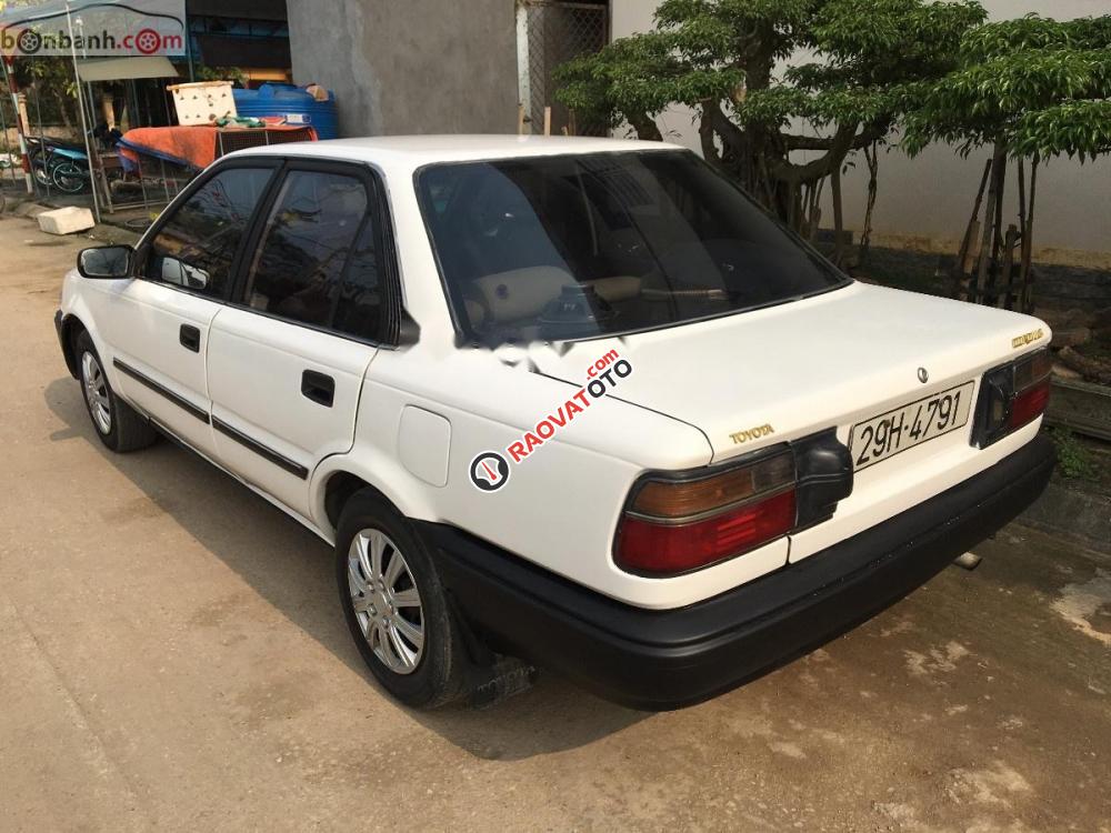 Bán Toyota Corolla GLi 1.6 MT 1992, màu trắng, nhập khẩu-6