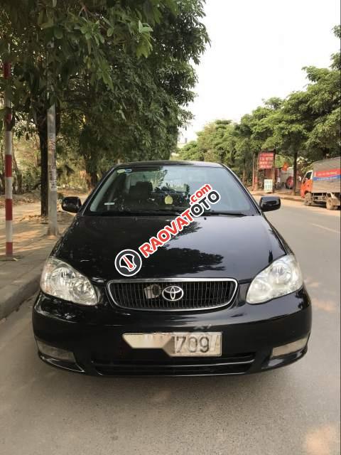 Cần bán Toyota Corolla altis 1.8G đời 2003, màu đen, giá 230tr-5