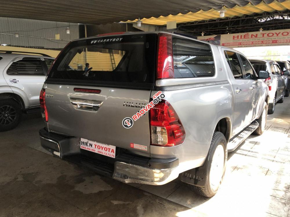 Cần bán Toyota Hilux G sản xuất 2015, màu bạc, nhập khẩu-3