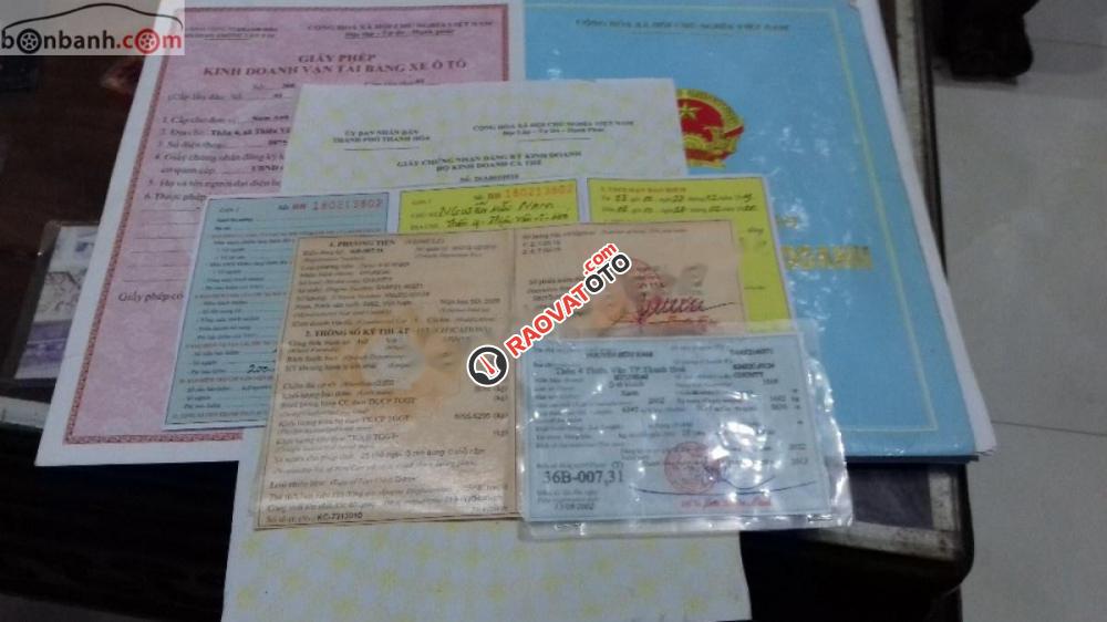 Bán Hyundai County năm sản xuất 2002, màu xanh lam, giá 115tr-6