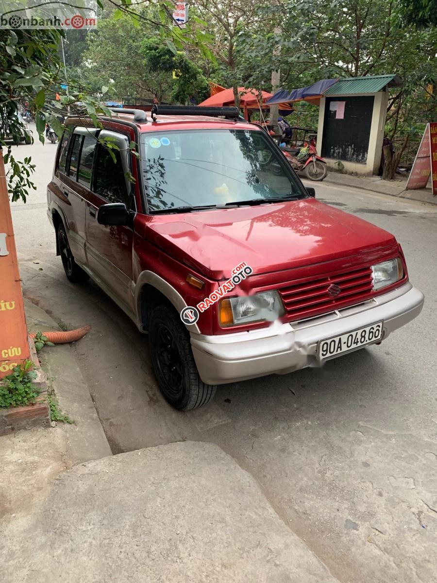 Bán xe Suzuki Vitara JLX sản xuất 2005, màu đỏ -6