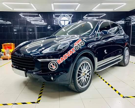 Bán ô tô Porsche Cayenne đời 2015, màu xanh lam nhập khẩu-10