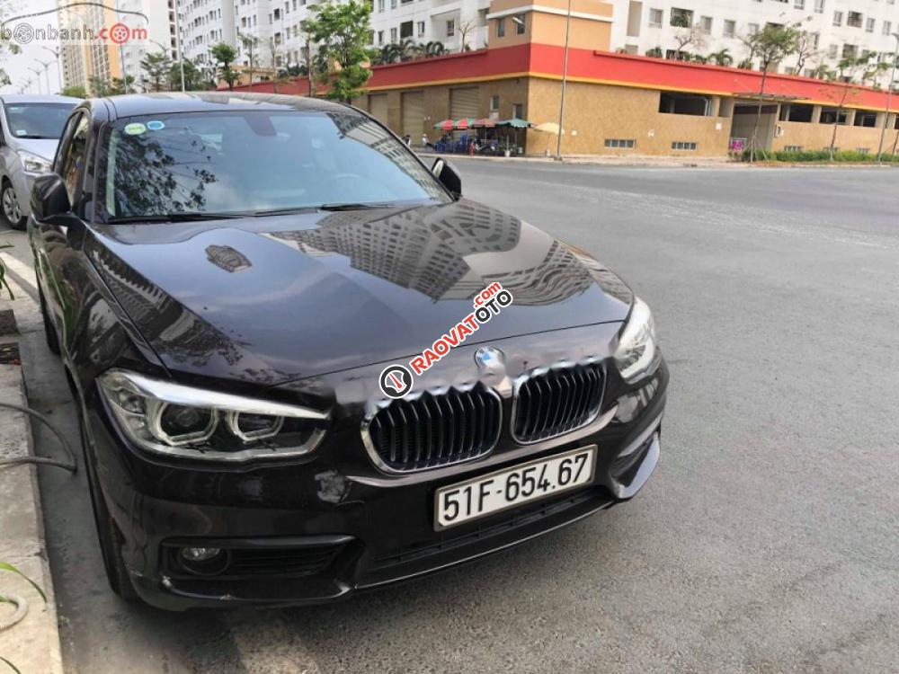 Cần bán BMW 1 Series 118i đời 2015, màu đen, xe nhập, 888tr-5