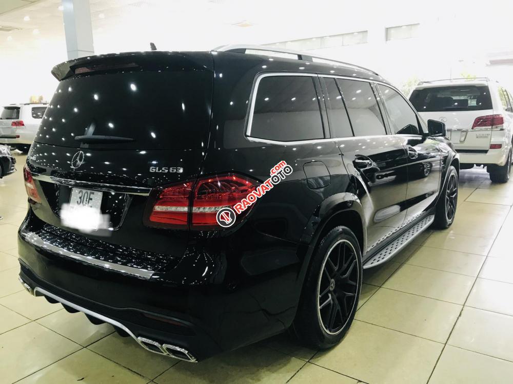 Bán Mercedes GLS 400 đã lên fom GLS 63, màu đen, sản xuất và đăng ký 2017, biển Hà Nội-4