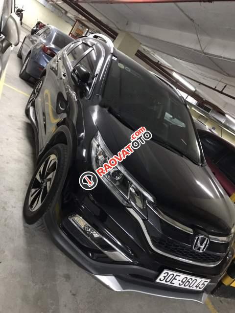 Cần bán Honda CR V 2.4 2017, màu đen chính chủ-1