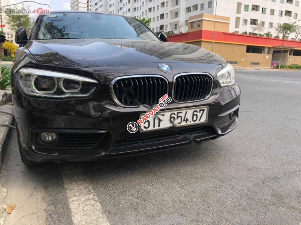 Cần bán BMW 1 Series 118i đời 2015, màu đen, xe nhập, 888tr-4
