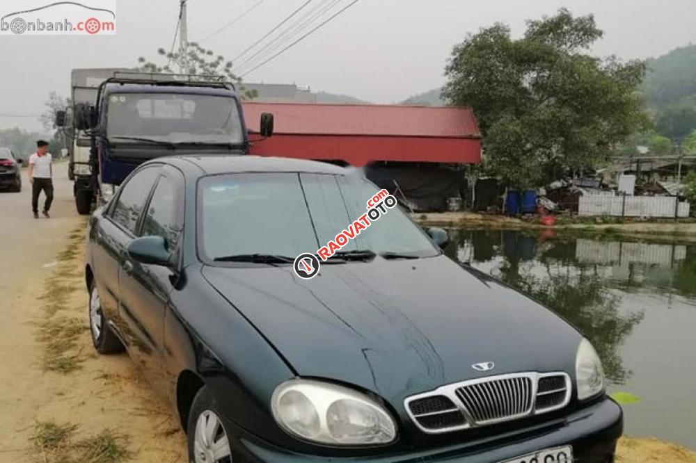 Bán ô tô Daewoo Lanos SX năm 2001, màu xanh lam chính chủ-4