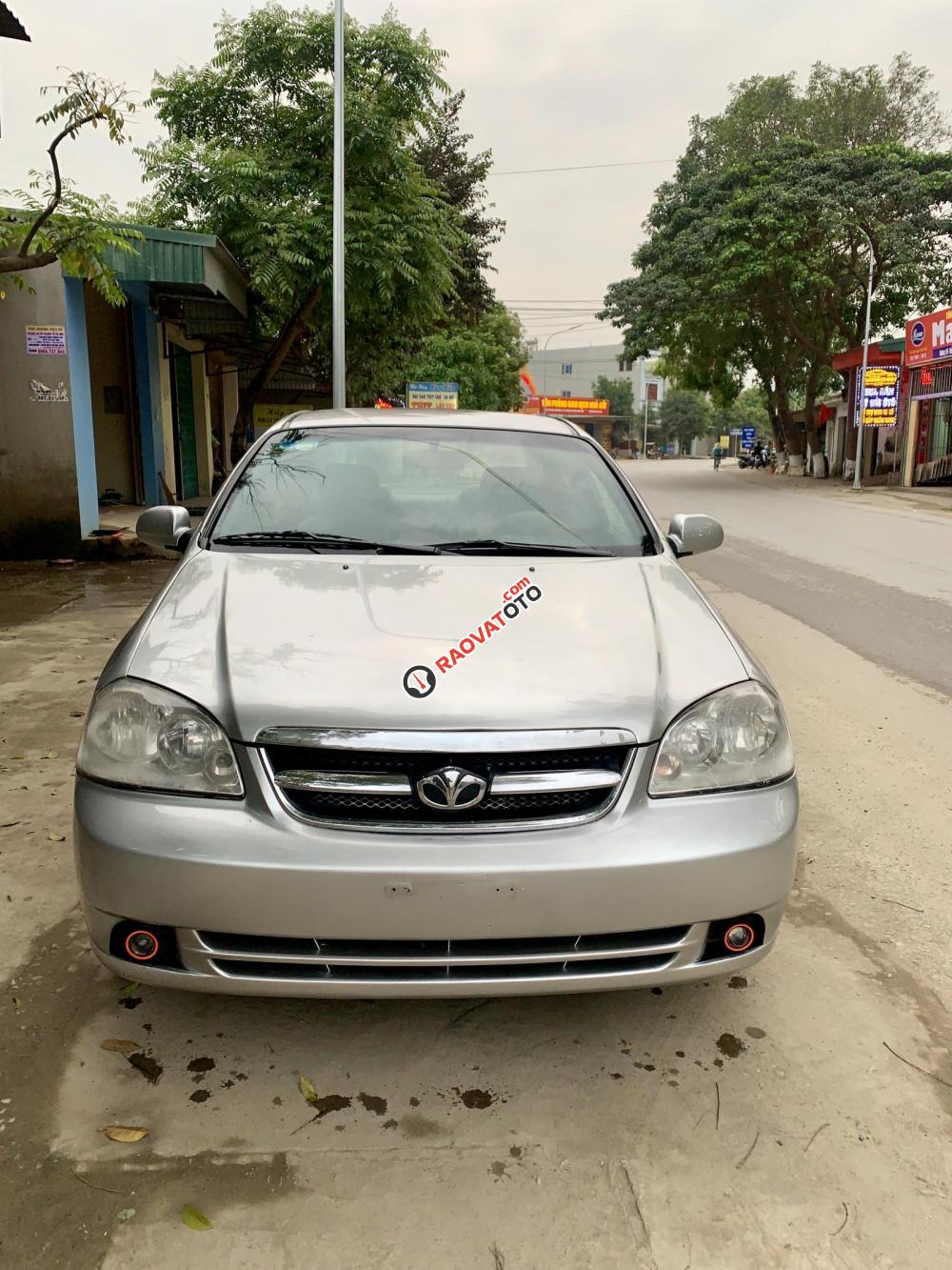 Bán Daewoo Lacetti EX sản xuất 2008, màu bạc, 160 triệu-12