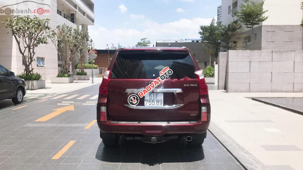 Bán Lexus GX460 Premium model 2012, xe nhập Mỹ, màu đỏ, nội thất màu kem-4