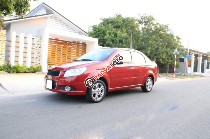 Cần bán xe Chevrolet Aveo LTZ đời 2016, màu đỏ còn mới-1