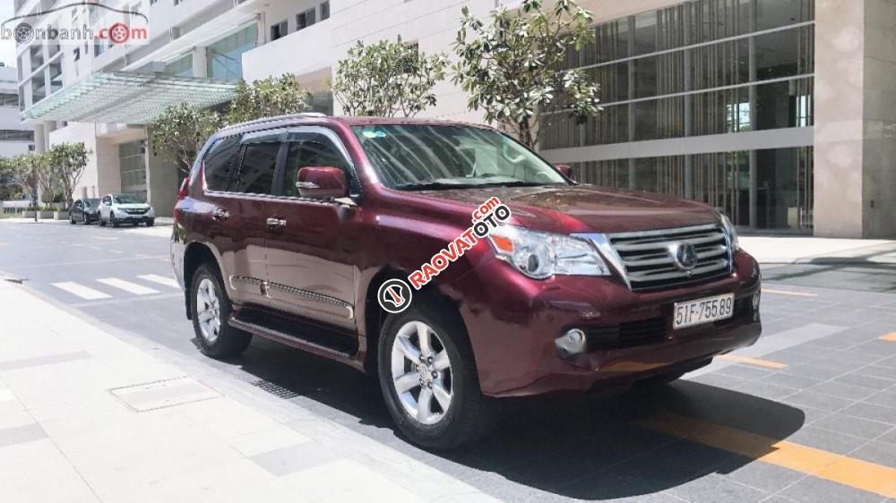 Bán Lexus GX460 Premium model 2012, xe nhập Mỹ, màu đỏ, nội thất màu kem-7