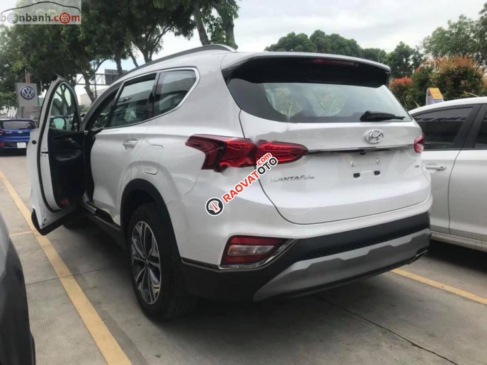 Hyundai Trường Chinh bán ô tô Hyundai Santa Fe đời 2019, màu trắng-7