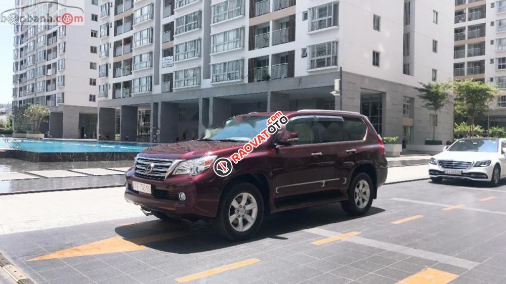 Bán Lexus GX460 Premium model 2012, xe nhập Mỹ, màu đỏ, nội thất màu kem-4