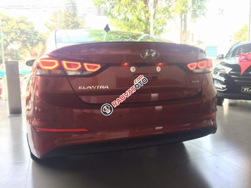 Bán Hyundai Elantra 1.6AT 2018, màu đỏ, xe có sẵn giao ngay-0