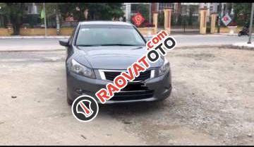 Cần bán lại xe Honda Accord 2.4 sản xuất 2008, màu xám, nhập khẩu-5