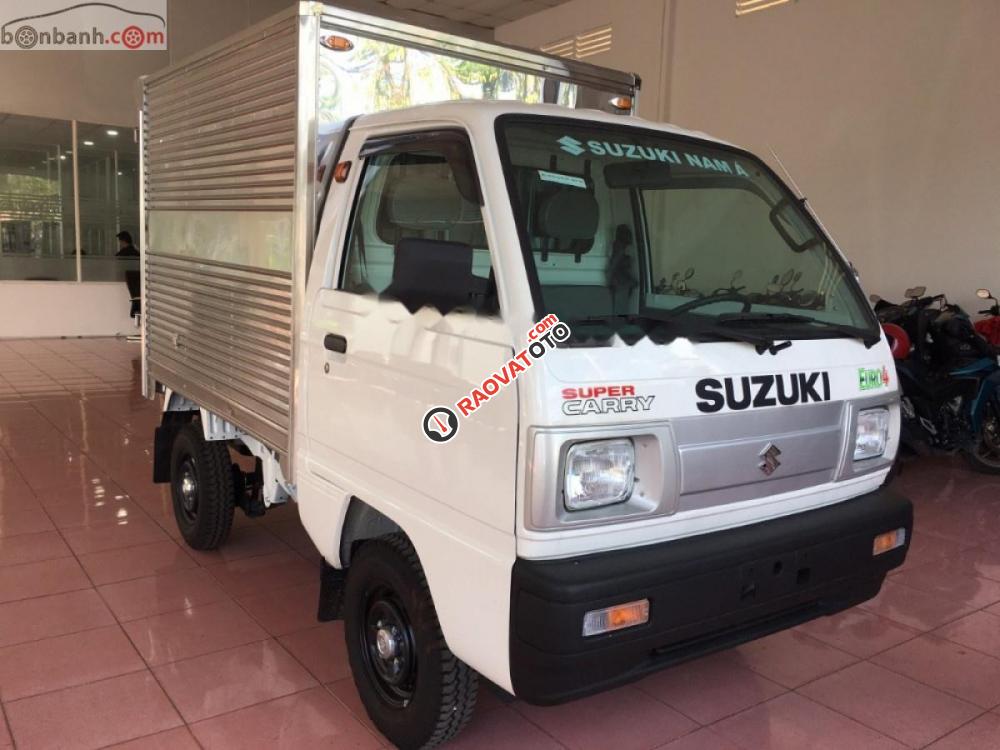 Bán Suzuki Super Carry Truck 1.0 MT 2018, độ bền xe lên đến 25 năm, xe chạy cực êm, ít hư vặt-1