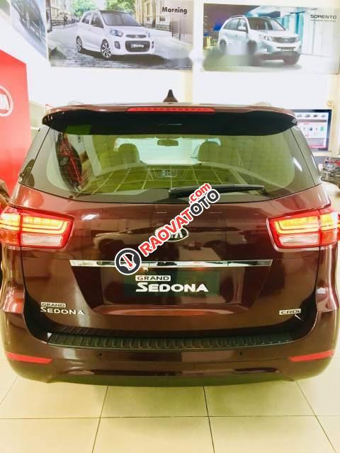 Bán Kia Sedona năm sản xuất 2018, màu đỏ-3