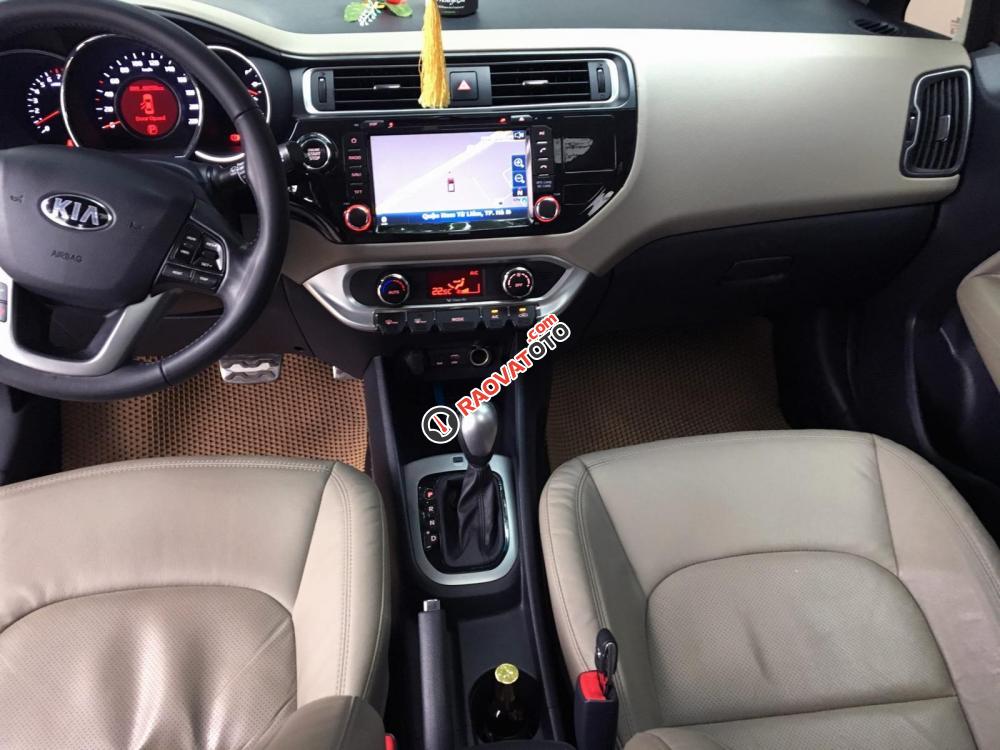 Bán ô tô Kia Rio 1.4 AT sản xuất 2015, màu nâu, xe nhập, giá 599tr-3