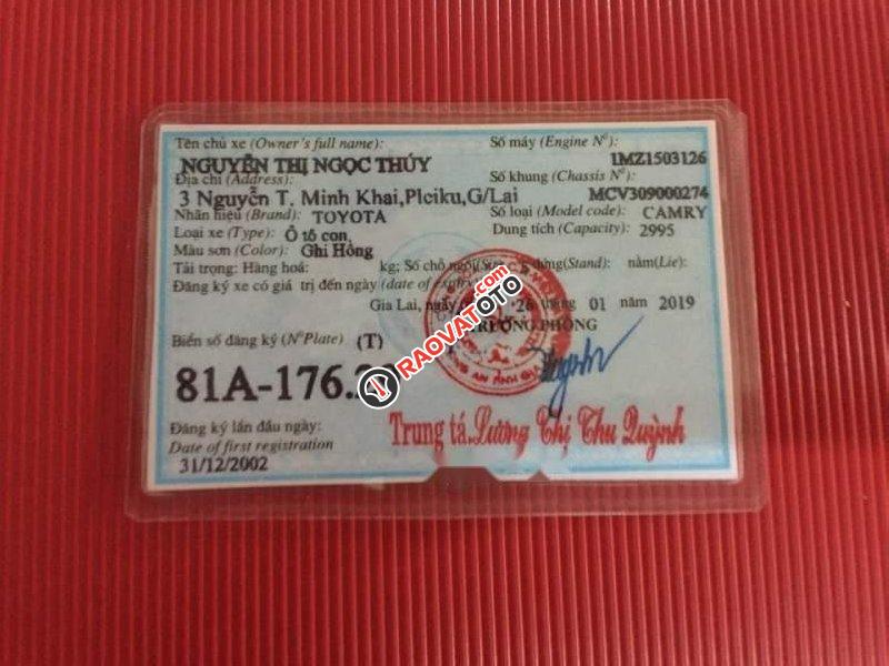 Cần bán Toyota Camry 3.0V 2002, số tự động-5