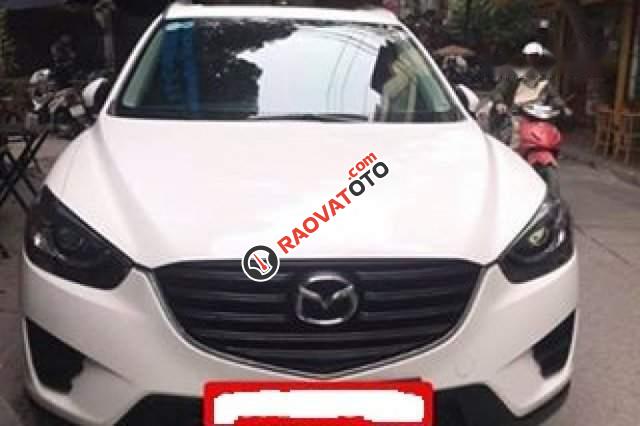 Bán xe Mazda CX 5 2.0AT 2016, màu trắng-1