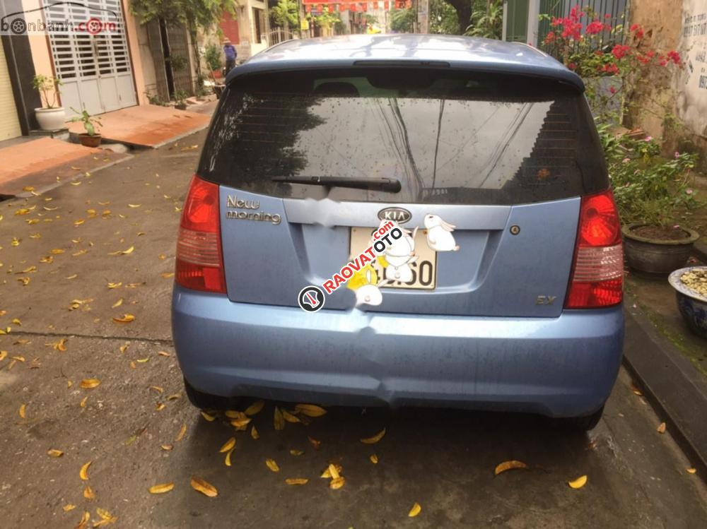 Bán ô tô Kia Morning EX đời 2008, màu xanh lam, 128tr-1