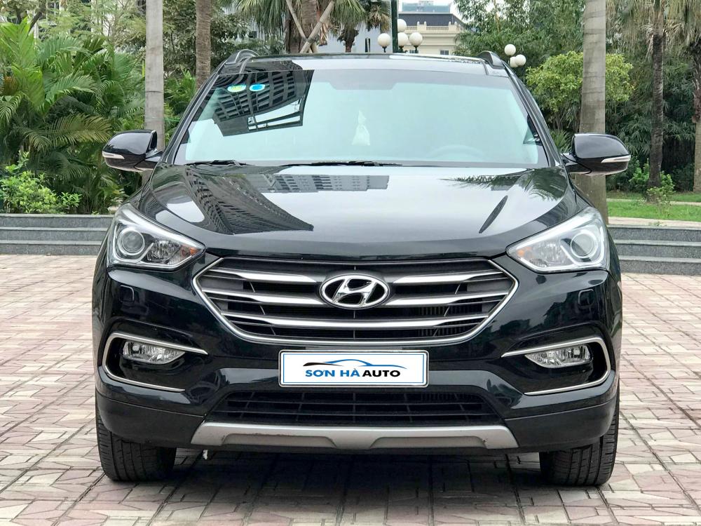 Bán xe Hyundai Santa Fe CRDi 2016 - máy dầu 2 cầu bản đặc biệt-0