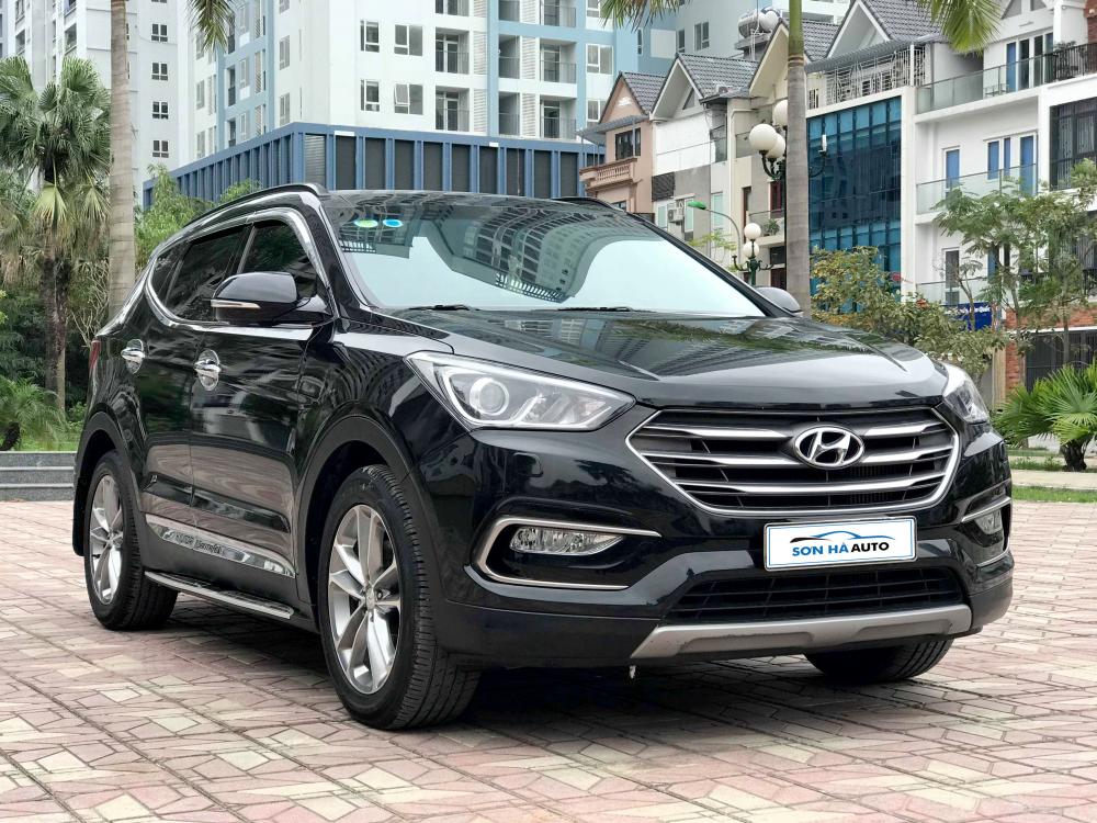 Bán xe Hyundai Santa Fe CRDi 2016 - máy dầu 2 cầu bản đặc biệt-1