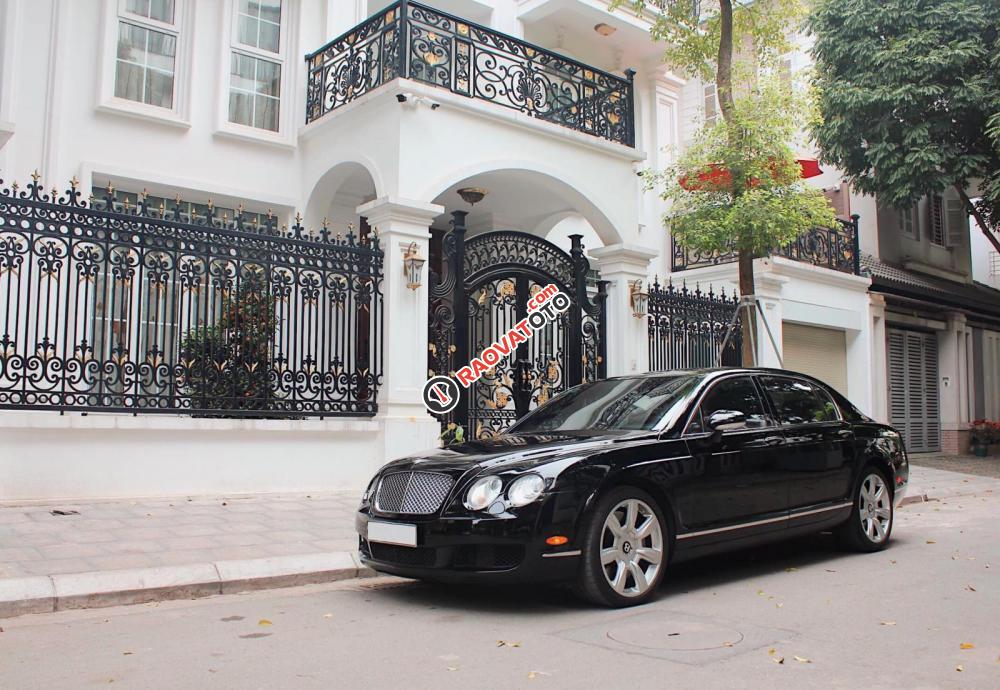 Cần bán xe Bentley Continental Flying Spur model 2008, màu đen, xe đẹp xuất sắc-6