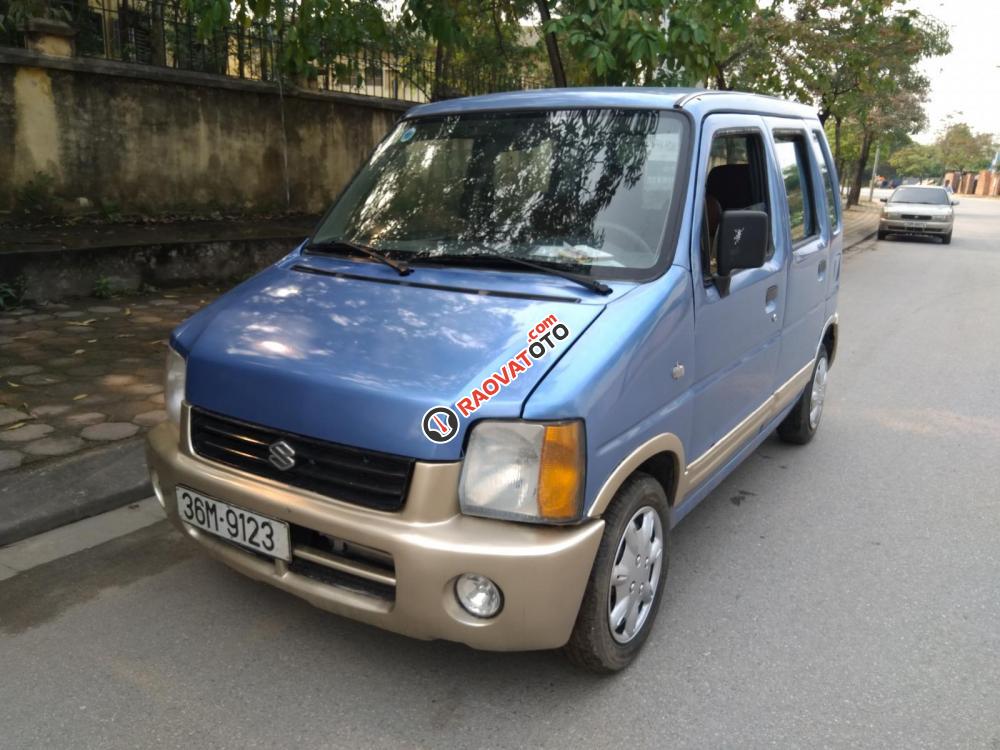 Bán xe Suzuki Wagon R đăng ký lần đầu 2005, màu xanh lam ít sử dụng, 68tr-8