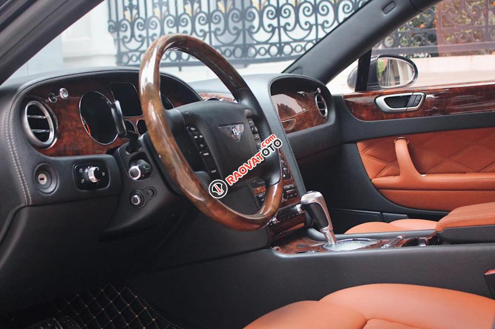 Cần bán xe Bentley Continental Flying Spur model 2008, màu đen, xe đẹp xuất sắc-8