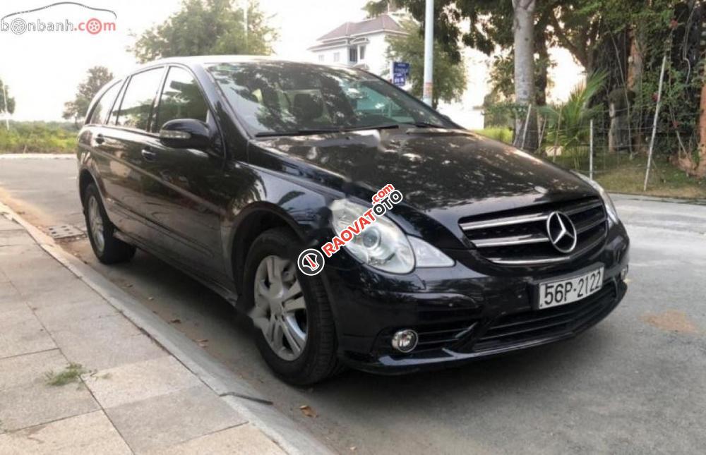 Bán Mercedes R 350 đời 2008, màu đen, xe nhập-7