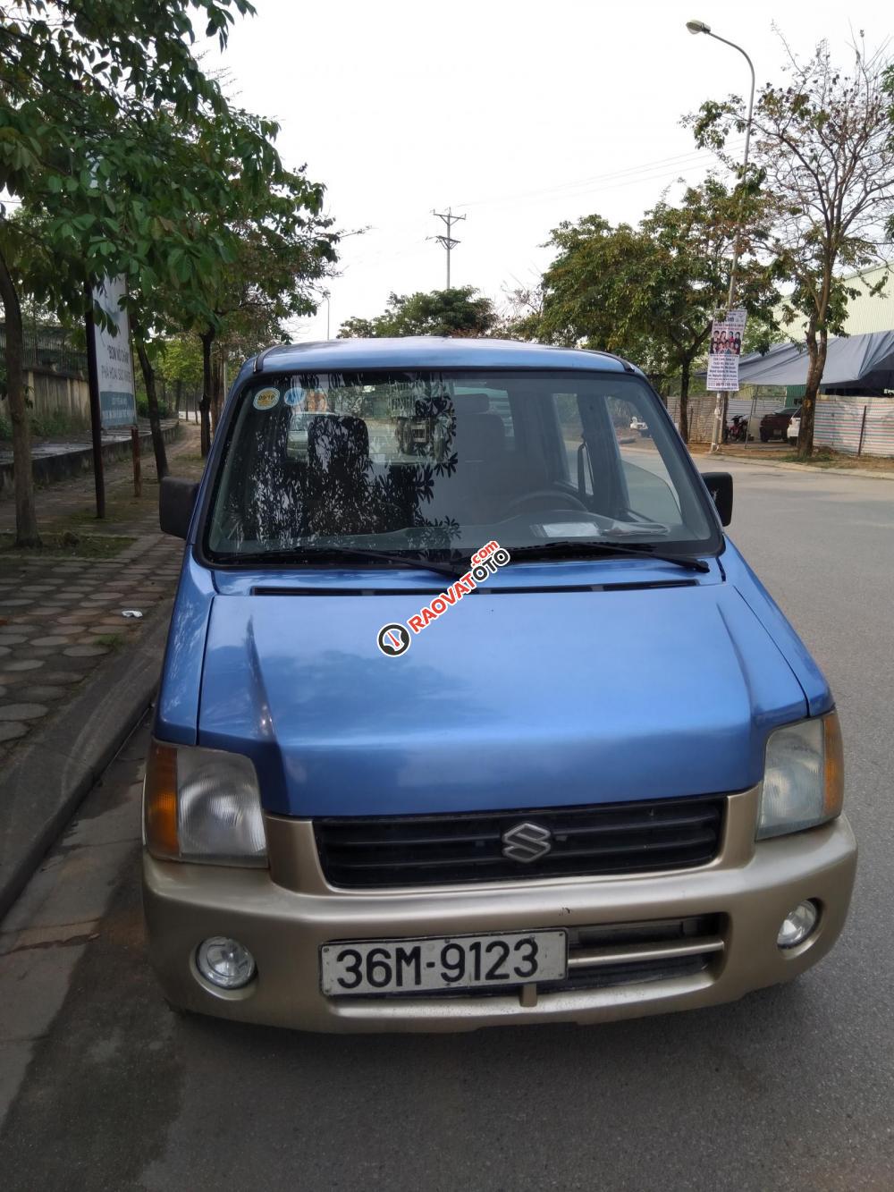 Bán xe Suzuki Wagon R đăng ký lần đầu 2005, màu xanh lam ít sử dụng, 68tr-9