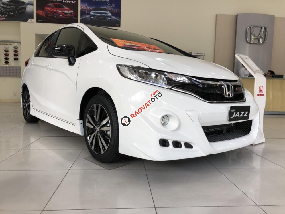 Honda Jazz RS 2019 màu trắng - nhập khẩu Thailand đang KM lớn tháng 4 - xem ngay-0
