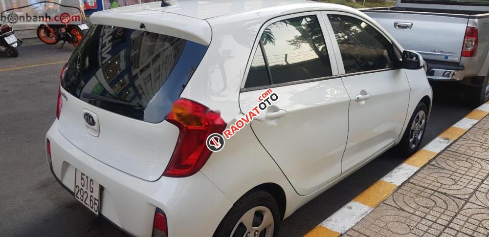 Bán xe Kia Morning 1.0 sản xuất năm 2016, màu trắng-1