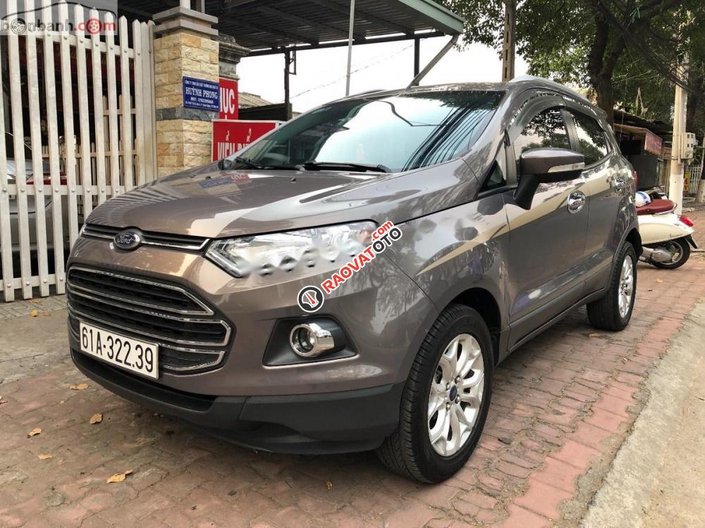 Bán xe Ford EcoSport 1.5 Titanium 2016, màu xám-1
