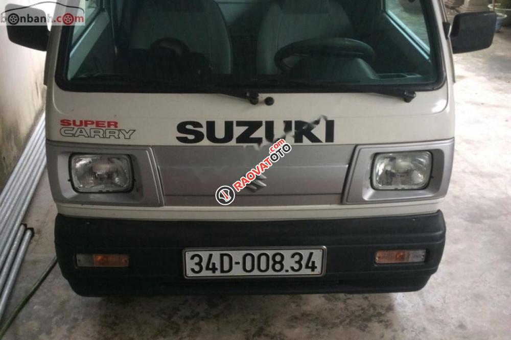 Bán Suzuki Blind Van MT đời 2015, màu trắng -2