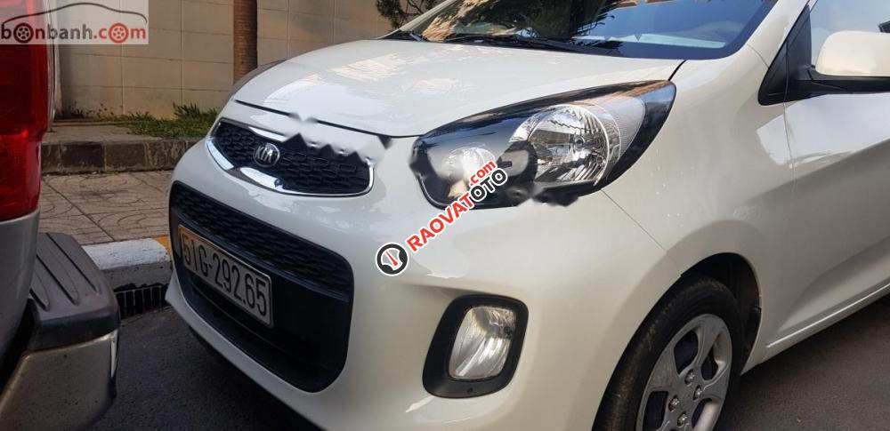 Bán xe Kia Morning 1.0 sản xuất năm 2016, màu trắng-0