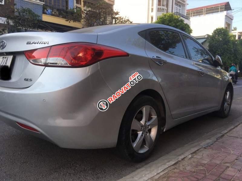 Bán ô tô Hyundai Elantra 1.8AT 2013, màu bạc, nhập khẩu Hàn Quốc xe gia đình-4