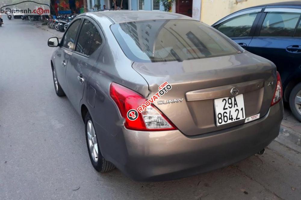 Bán Nissan Sunny XV năm 2014, màu xám, số tự động -3